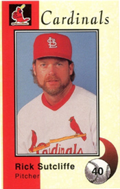 The Snorting Bull: I Love The 1990s Cardinals Part 48 - Rick Sutcliffe