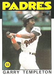 Garry Templeton - Padres #640 Topps 1988 Baseball Trading Card